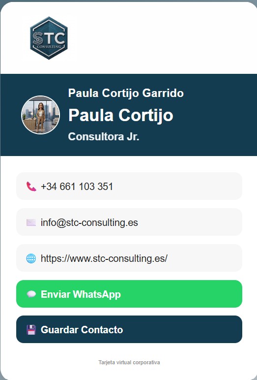 Ejemplo tarjeta virtual 1
